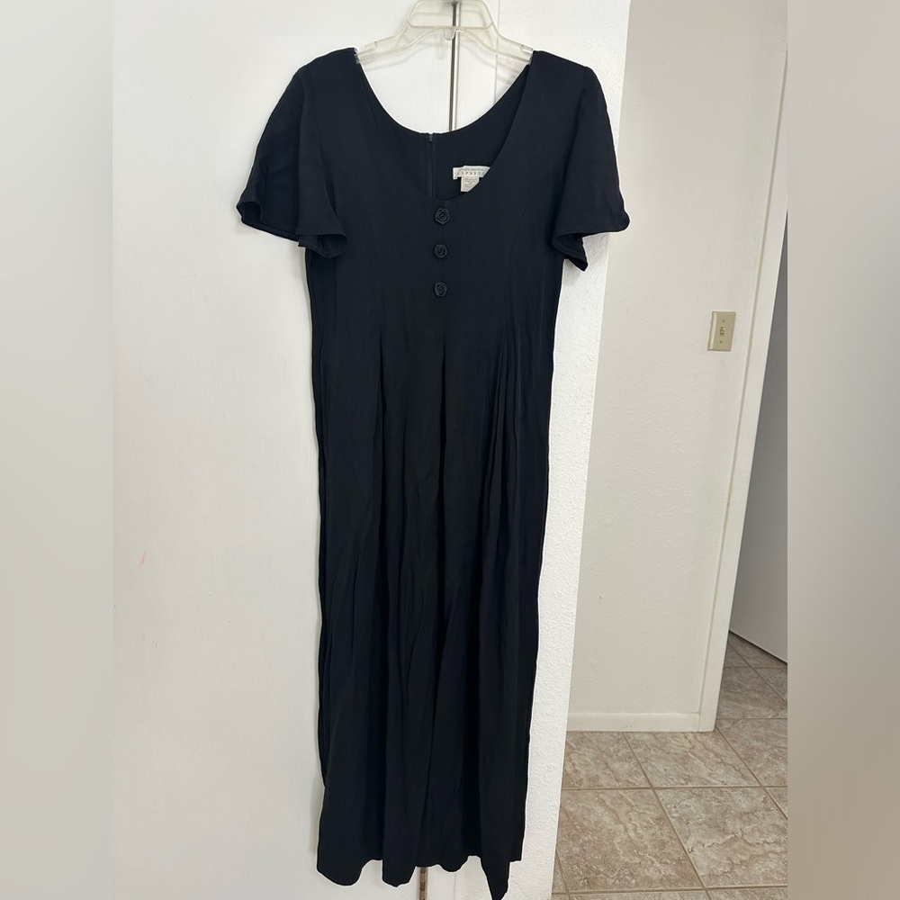 Compagnie Internationale Express vintage black romper dress size 3 or 4